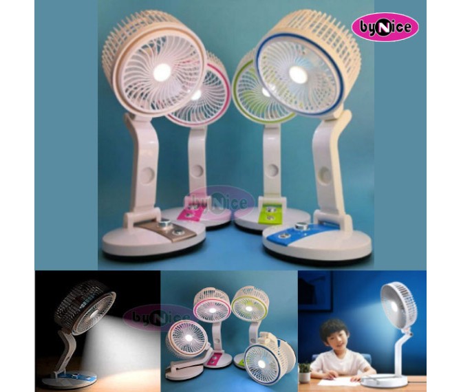 Folding fan with Led light HS LR 2018